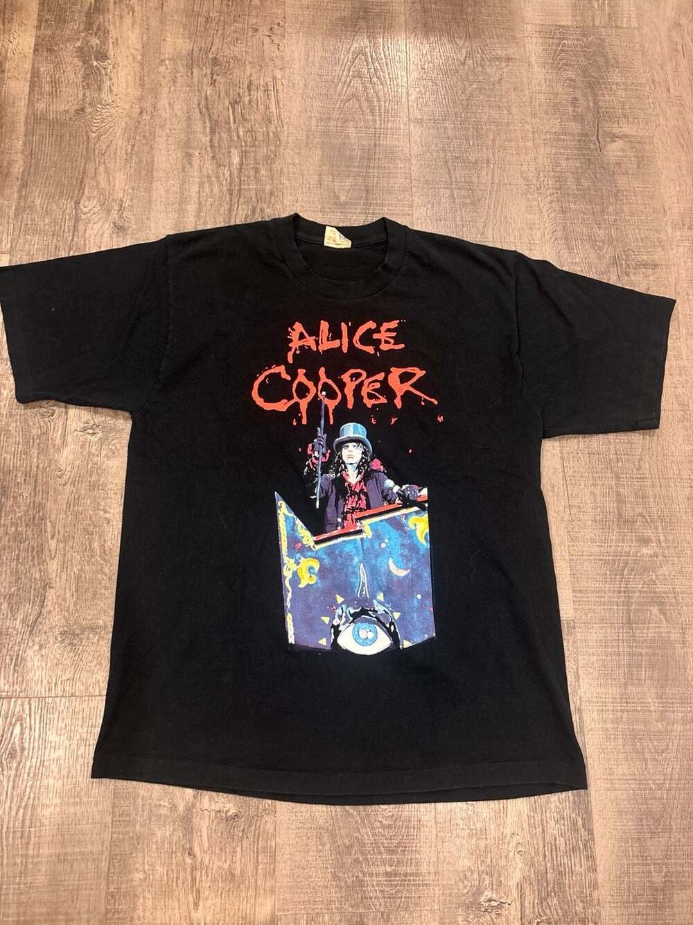 Vintage Alice Cooper's Rock N Roll Carnival Tour T-Shirt